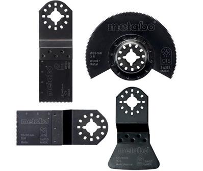 SET ACCESSOIRES MT18 POUR BOIS ET MÉTAL, 4 PIÈCES METABO - 626420000