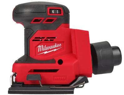 MILWAUKEE M18 BQSS-0 - PONCEUSE VIBRANTE 1/4" FEUILLE 18V, SANS BATTERIE 4933479966