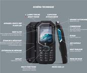 CROSSCALL Téléphone mobile antichocs 64GB PACK PRO SHARK-X3