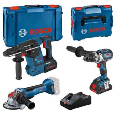 COMBO KIT 3 OUTILS BOSCH GSB 18V-110 C + GKS 18V-68 GC + GSA 18V-28