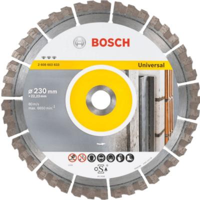 BOSCH Disque diamant 230 mm Best Universal