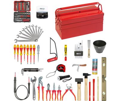 CAISSE À OUTILS ISOLÉS 1000V - 137 PCS - KS TOOLS - 117.0200