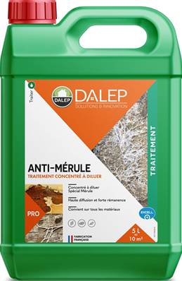 DALEP  ANTI-MÉRULE Traitement Concentré - Bidon 5L