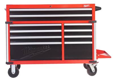 MILWAUKEE SERVANTE TOOLGUARD HAUTE CAPACITÉ 117CM, 10 TIROIRS 4932478852