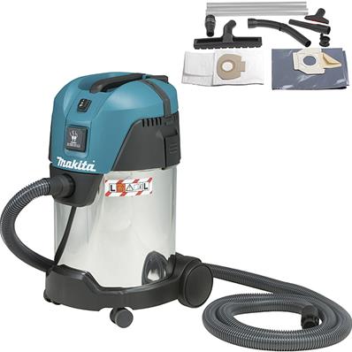 ASPIRATEUR L 1000W 35L INOX MAKITA - VC3011L