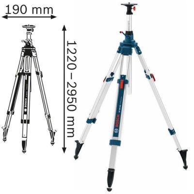 ACCESSOIRES DE MISE À NIVEAU BT 300 HD TRÉPIED BOSCH 0601091A00
