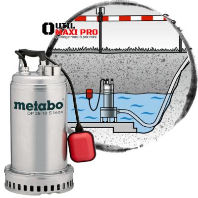 METABO Pompe de chantier DP 28-10 S Inox  - 604112000