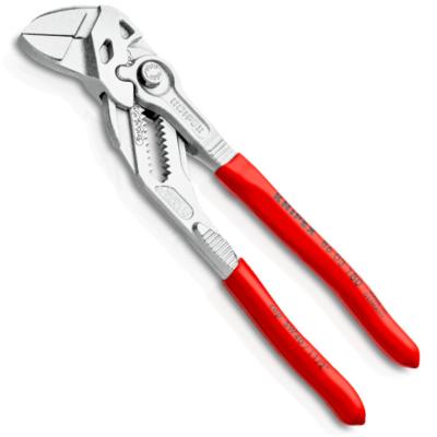 Knipex PINCE CLE 180MM CHROMEE GAINEE PVC - 86 03 180