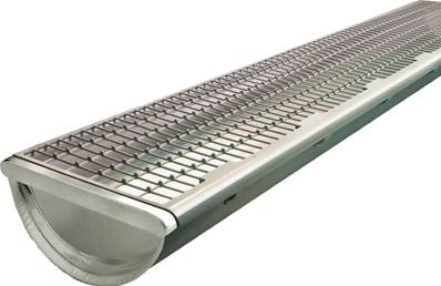 DALEP STOP FEUILLES Gris - Longueur 1m