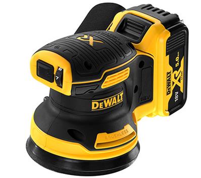 PONCEUSE EXCENTRIQUE XR 18V 5AH LI-ION BRUSHLESS 125 MM DEWALT