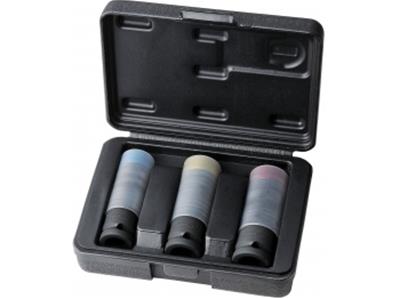 JEU DE DOUILLES À CHOCS PR JANTES ALU SLIM POWER 1/2'' - KS TOOLS