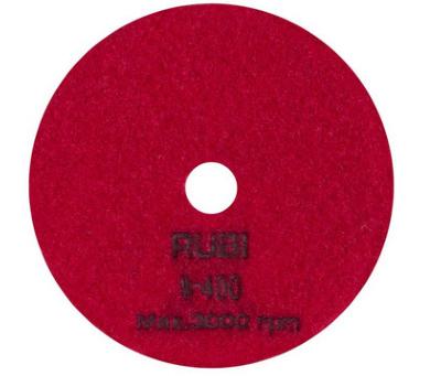 DISQUE DIAMANT POLISSAGE PONCAGE A SEC Ø100 MM GR. 400 RUBI - 62973