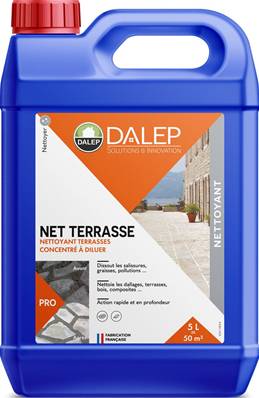 DALEP NET TERRASSE Nettoyant Terrasse - Bidon 5L