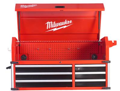 MILWAUKEE COFFRE SUPERIEUR POUR SERVANTE HAUTE CAPACITÉ 117CM, 6 TIROIRS 4932478854