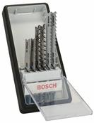 Coffret de 6 Lames de scie sauteuse Bosch Ref : 2607010532