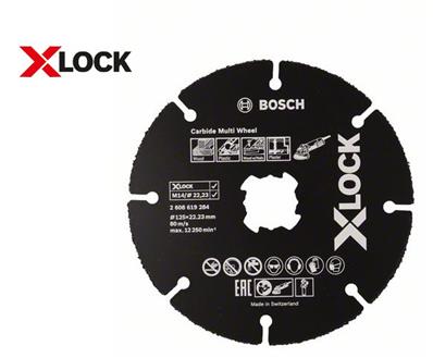 BOSCH XLock Disque Carbure Multiwheel 125mm - 2608619284