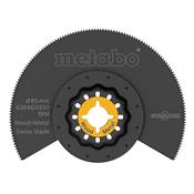 METABO Lame segmentée 85 mm bimétal (bois + métal) - 626960000