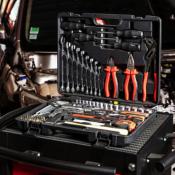 COFFRET DE DOUILLES 1/4'' 1/2''- CLÉS DE 8 19MM CHROMEMAT 103 PCS KS