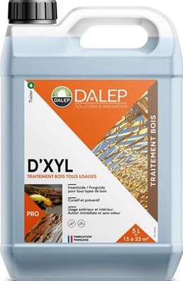 DALEP D'XYL Traitement Bois Tous Usages - Bidon 5L