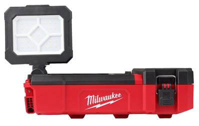 MILWAUKEE M12 POAL-0 PROJECTEUR DE CHANTIER PACKOUT 12V SANS BATTERIE 1200 LUMENS 4933480473