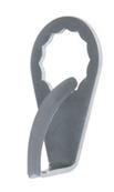Kstools Lame grattoir couteau à pare-brise, courbée, L. 16 mm