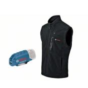 VESTE CHAUFFANTE GHV 12+18V XA, BATT 12V 2AH, CHARGEUR TM BOSCH