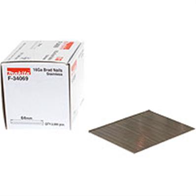 CLOUS 25MM (2000) 16GA INOX GF600 MAKITA - F-34030