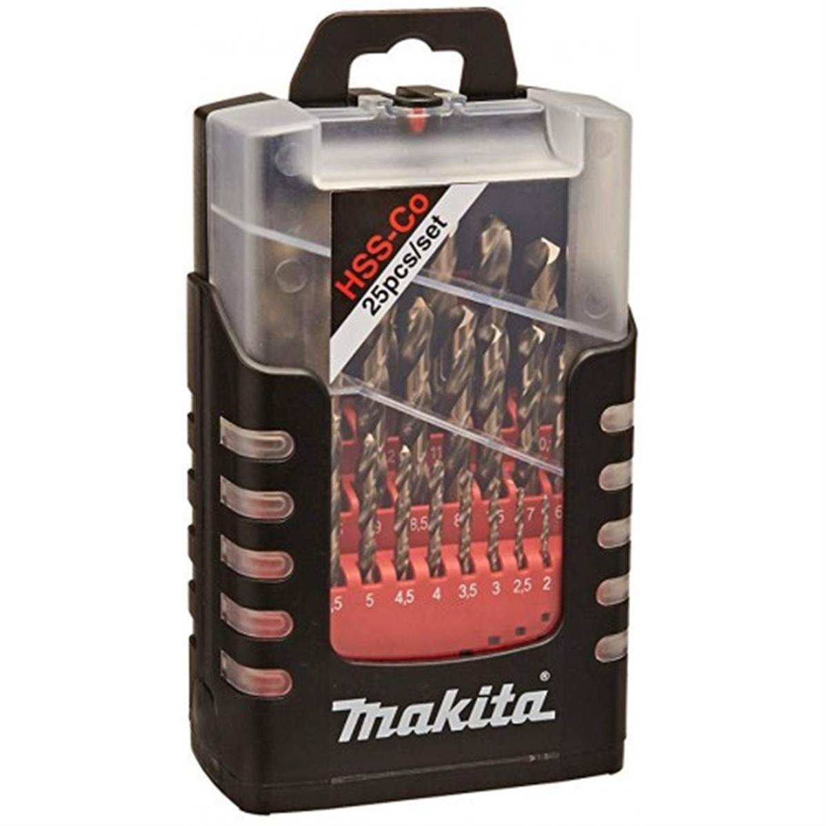 Makita Accessoires D-06498 Foret à métal HSS-G 8 x 117 mm par 10 pièces