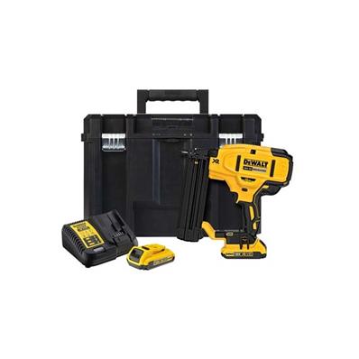 CLOUEUR DE FINITION 18GA XR 18V 2AH LI-ION BRUSHLESS DEWALT