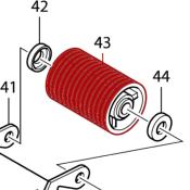 MAKITA ROULEAU TENDEUR 9400B - 152103-7