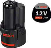 BOSCH Batterie 12V 1x3,0Ah carton - 1600A00X79