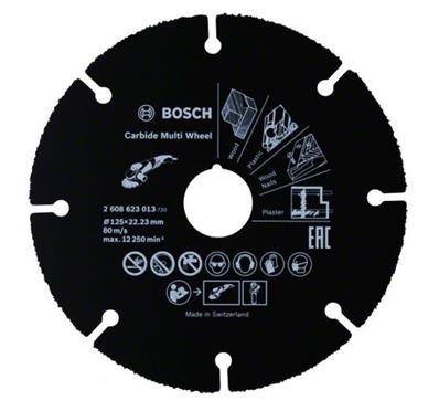 BOSCH Disque carbure Speed fo multi - 125mm - 2608623013