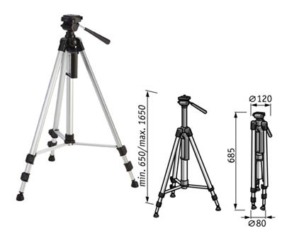 FLEX LKS 65-170 F1/4 TREPIED 0,65 A 1,68 M - 398624