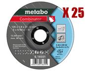 METABO 25 unit. Combinator 125x1,9x22,23 Inox  - 616501000