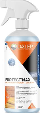 DALEP PROTECT'MAX Protecteur Hydrofuge / Oléofuge - Bidon 1L