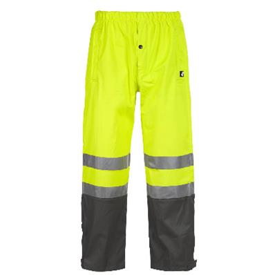 NW PANTALON DE PLUIE HAUTE VISIBILITÉ 9251 JAUNE - GRIFFIS 2XL
