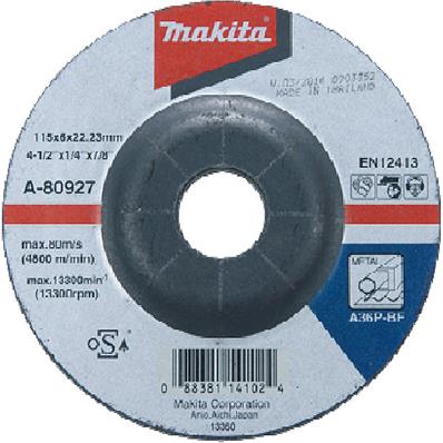 MEULE MET 115X6 A36P 2G MAKITA - A-80927