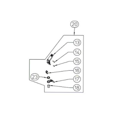RUBI Ensemble point séparateur TI/TX - 12815