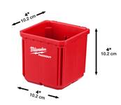 MILWAUKEE BACS AMOVIBLES PACKOUT 10X10 CM x 2 PCS 4932480698