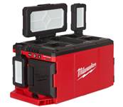 MILWAUKEE M18 POALC PROJECTEUR DE CHANTIER PACKOUT HYBRIDE 18V SANS BATTERIE 3000 LUMENS 4933478120