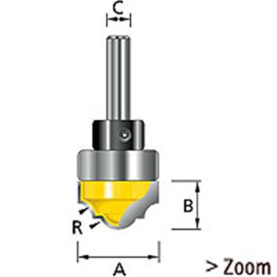 FRAISE MULTI PROFILS D22 Q8 MAKITA - D-11156