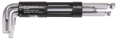 JEU DE 8 CLÉS MÂLES TORX® TÊTE SPHÉRIQUE LONGUE, T10 À T50 - KS TOOLS