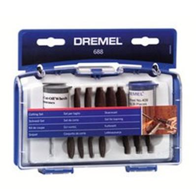 DREMEL 688 COFFRET 69 ACCESS DÉCOUPE TRONÇONNAGE OUTILS MULTI-USAGES