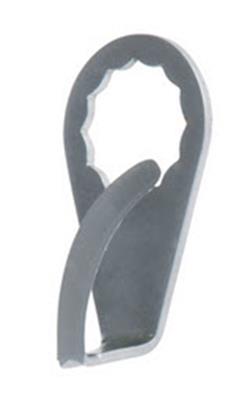 Kstools Lame grattoir couteau à pare-brise, courbée, L. 16 mm