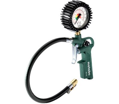 Pistolet gonflage pneu manomètre air comprimé RF 60 METABO