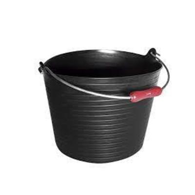 SEAU PLASTIQUE N°2 ANSE "LIGHTBUCK" POIGNEE EXT. 20L RUBI - 88712