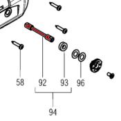 METABO Vis de raccord Réf 341515860