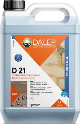 DALEP D 21 Hydrofuge Prêt à l'Emploi - Bidon 5L