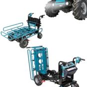 TRANSPORTEUR A ASSISTANCE 18VX2 SUPPORT DE CHARGE MAKITA - DCU604Z