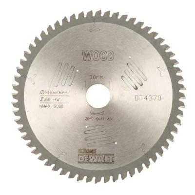 Dewalt L. scie circulaire statio Ext. W.shop 216x30mm 60T